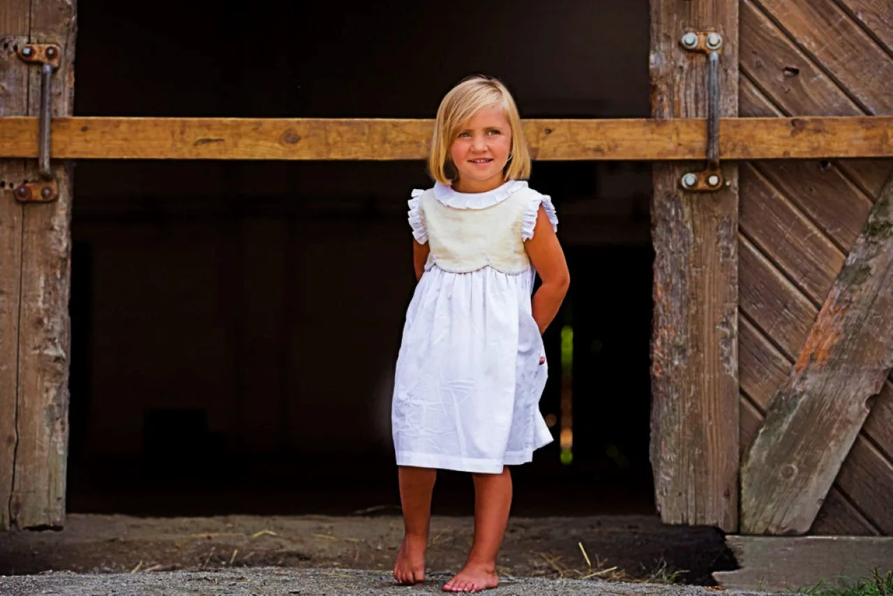 20059-Pretty Peasant Baby Girl Dress