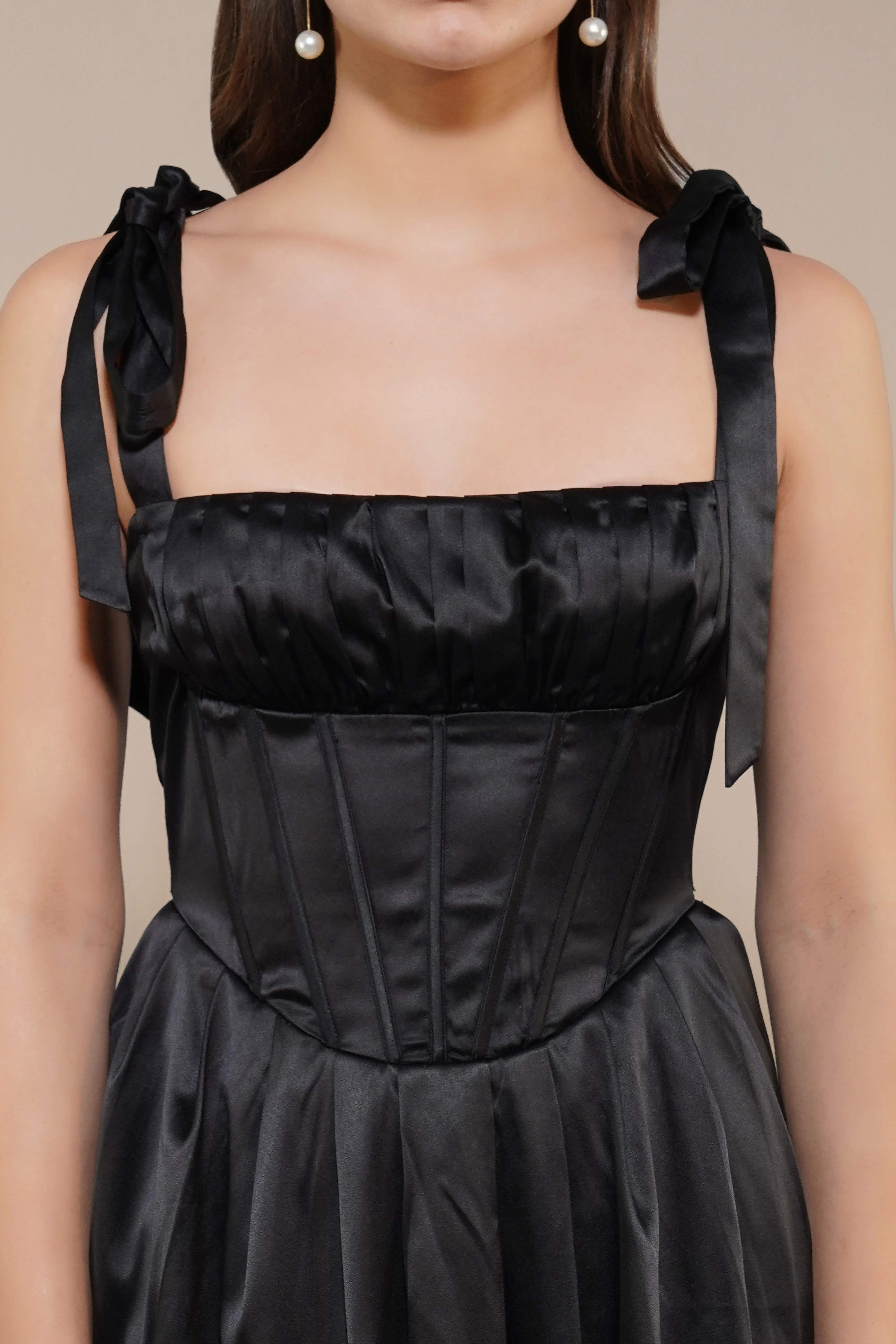 Amai Mini Dress in Black