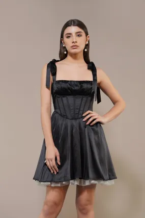 Amai Mini Dress in Black