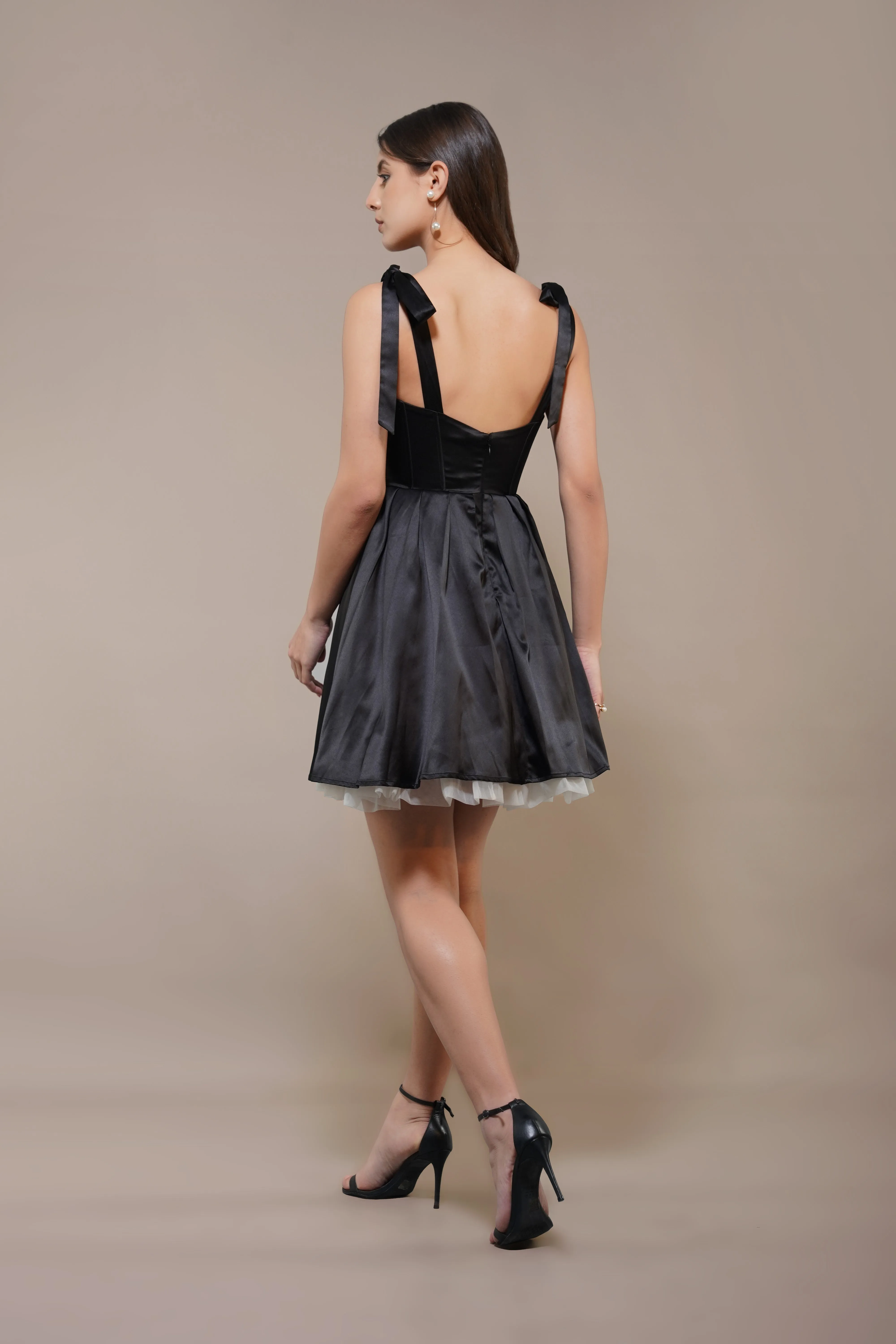 Amai Mini Dress in Black