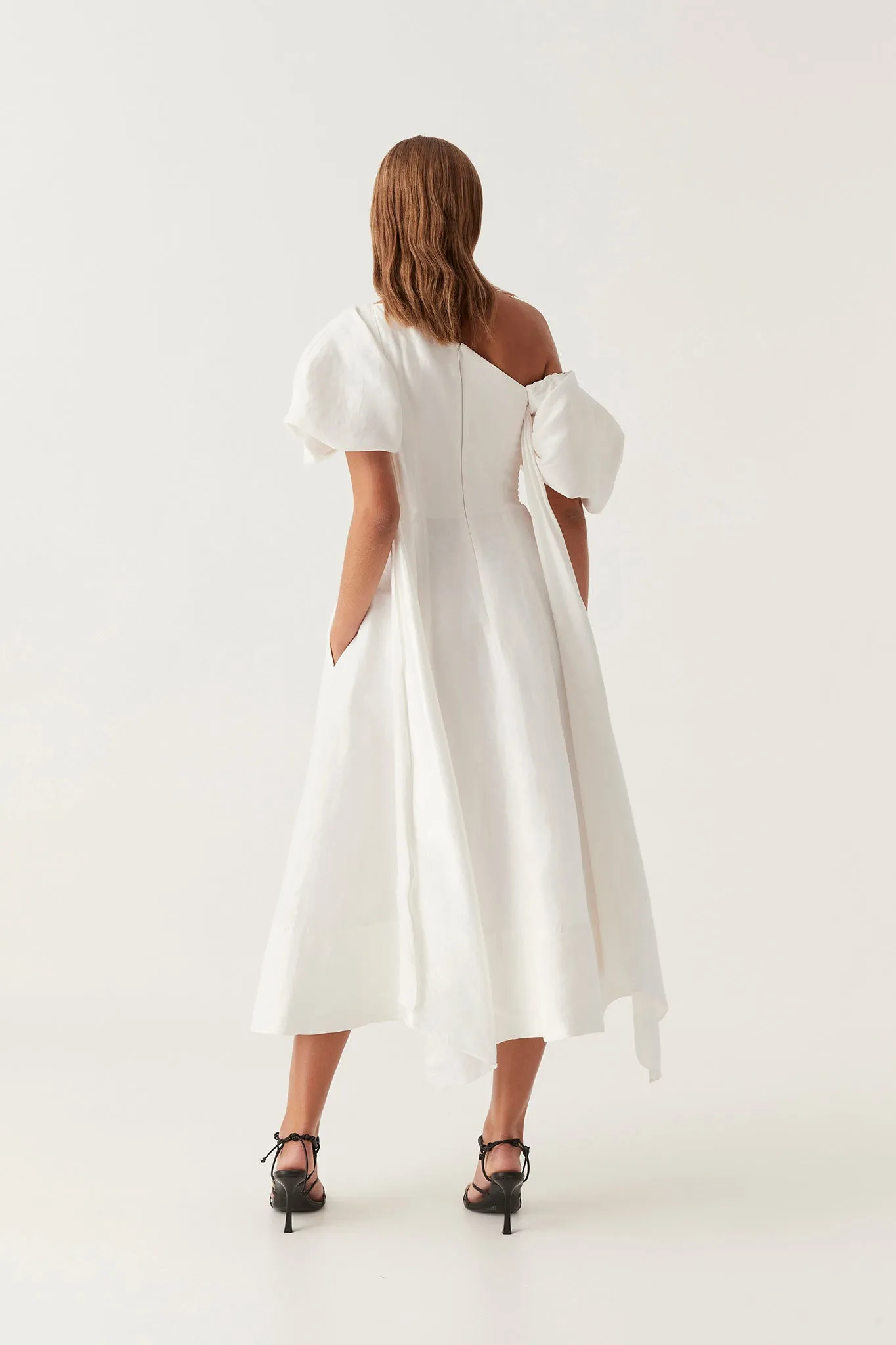 Arista Tulip Sleeve Midi Dress