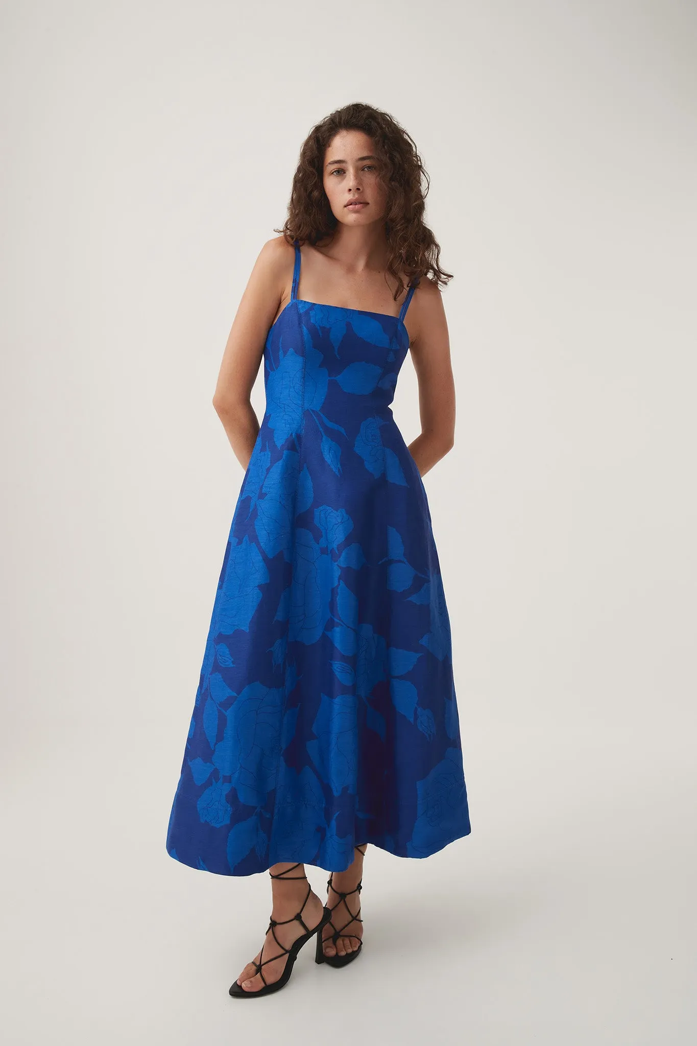 Belonging Flared Midi Dress