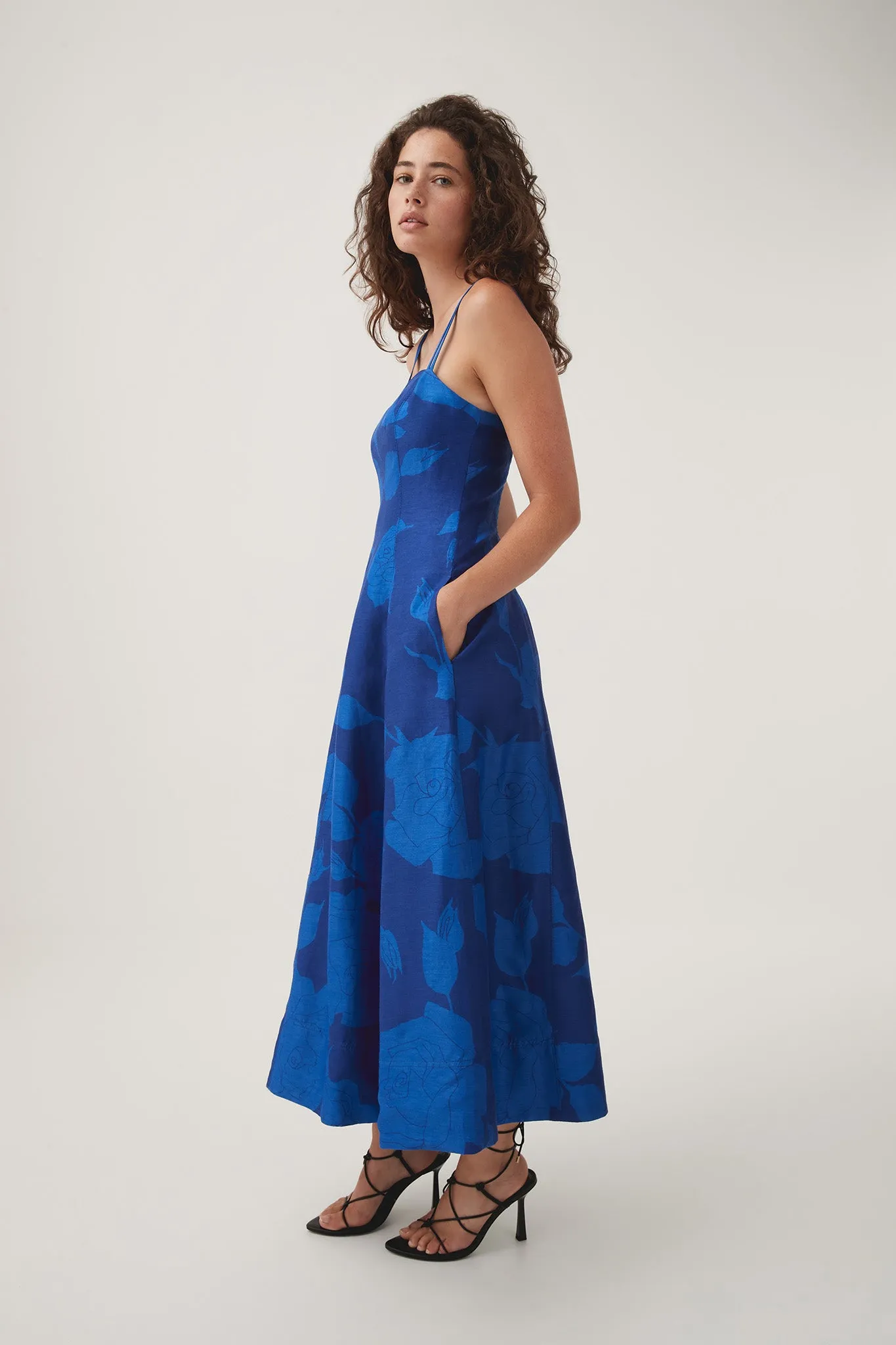 Belonging Flared Midi Dress