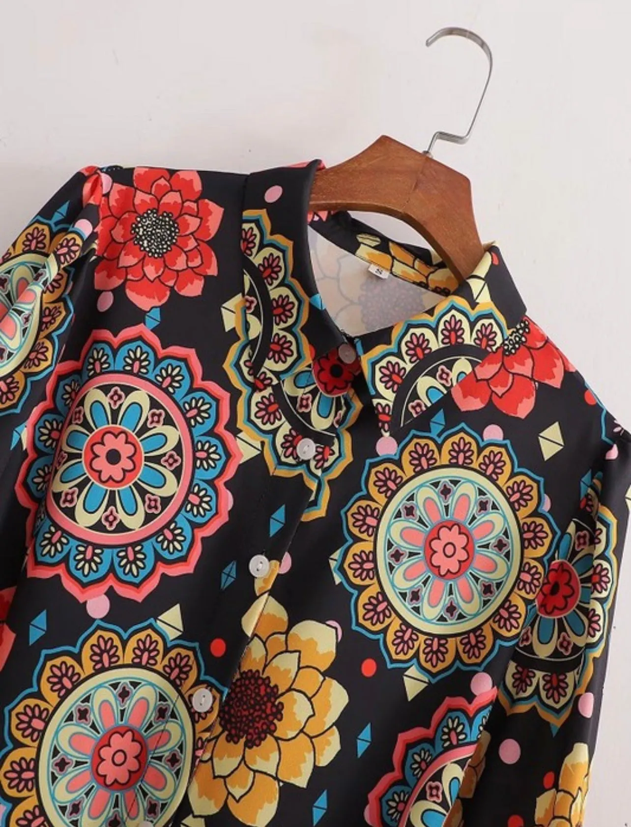 Bright Eyes Button-Down Dress