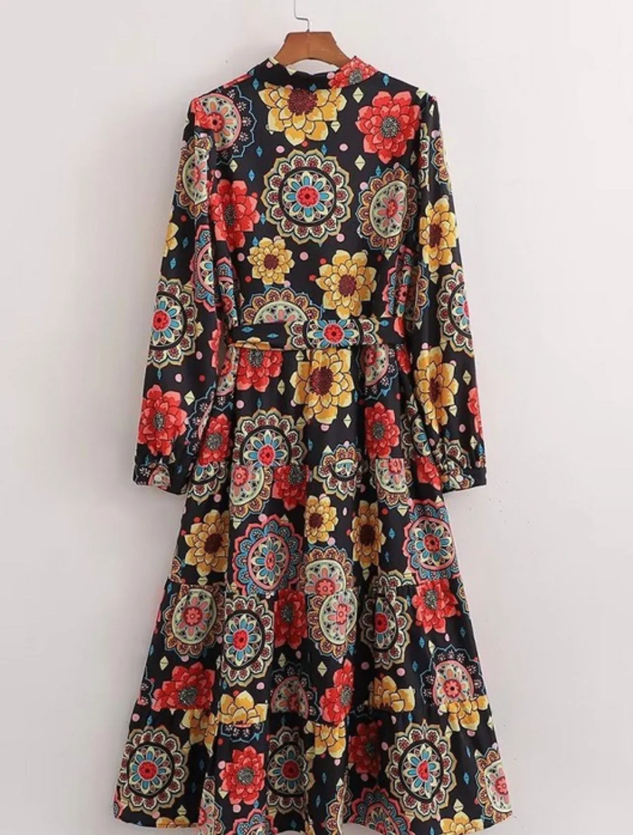 Bright Eyes Button-Down Dress