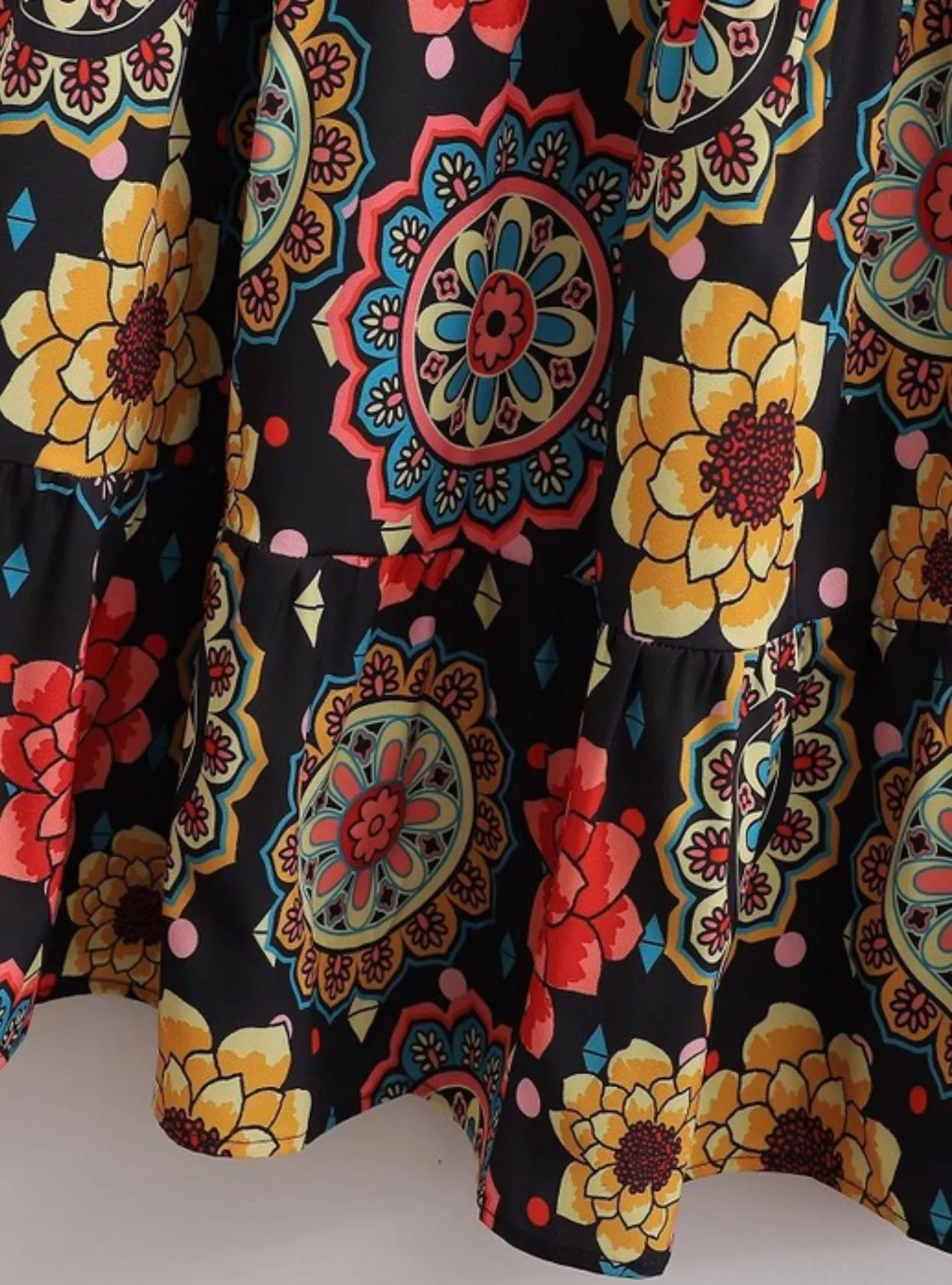 Bright Eyes Button-Down Dress