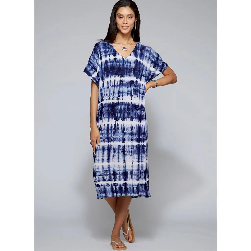 Butterick Pattern B6853 Misses' V-Neck Pullover Tunic & Dresses