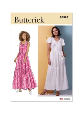 Butterick Pattern B6983 Misses' Sleepwear