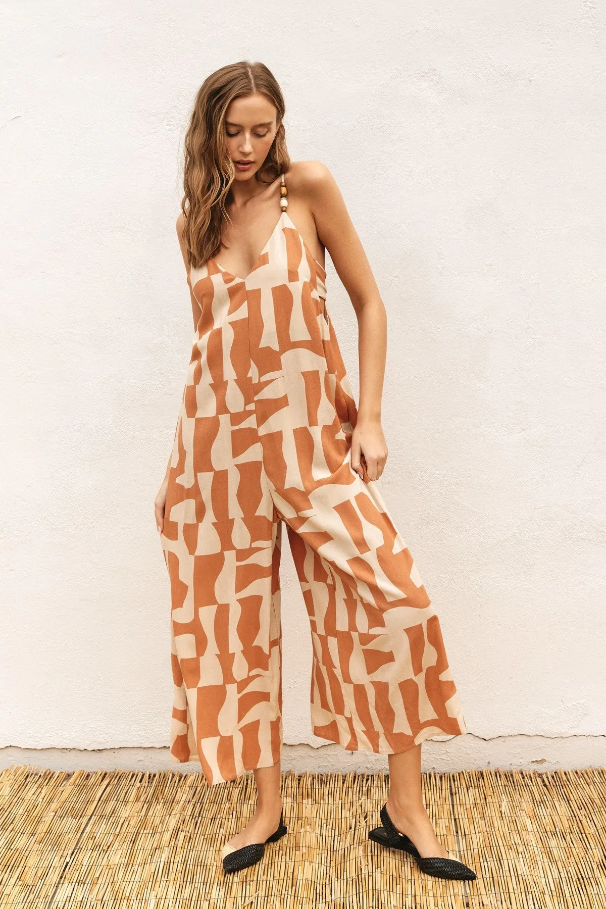Camel Jumpsuit