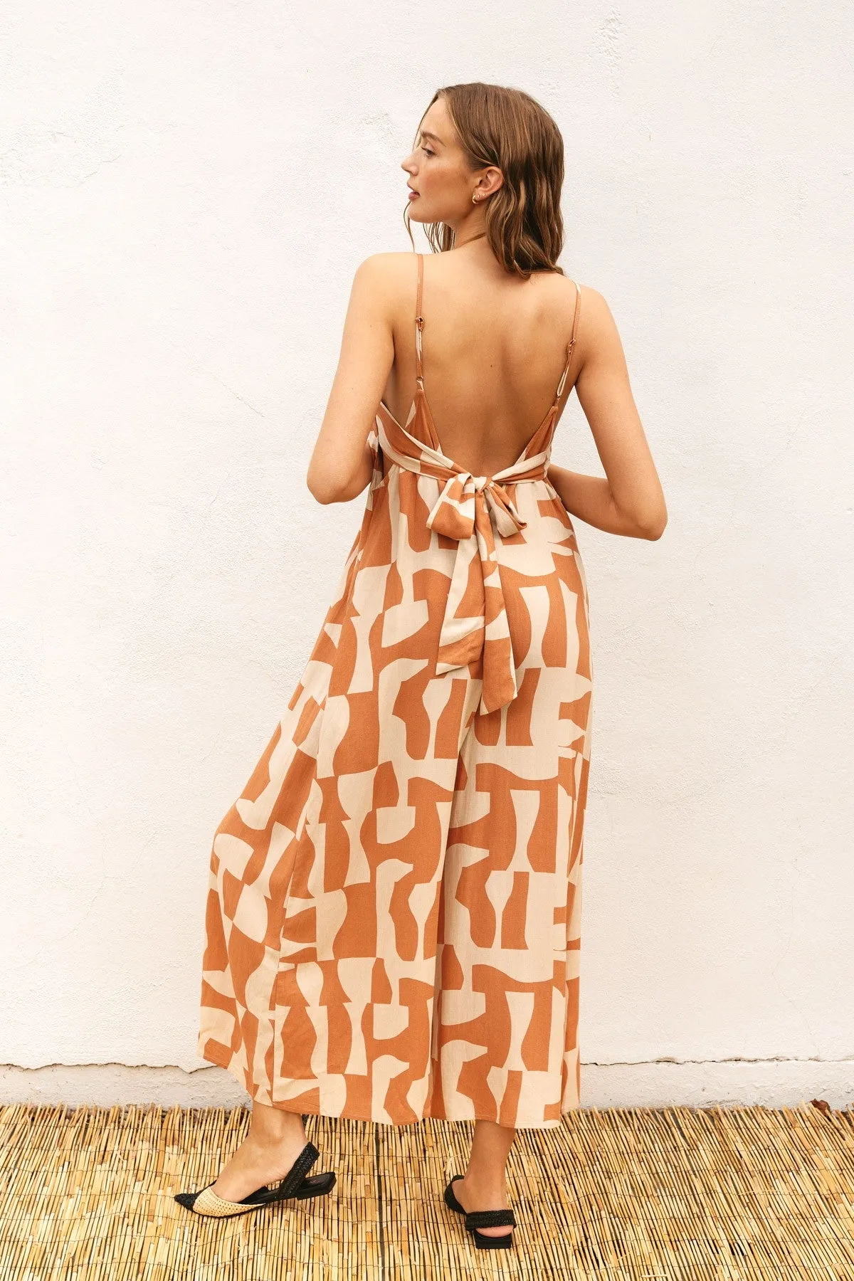 Camel Jumpsuit