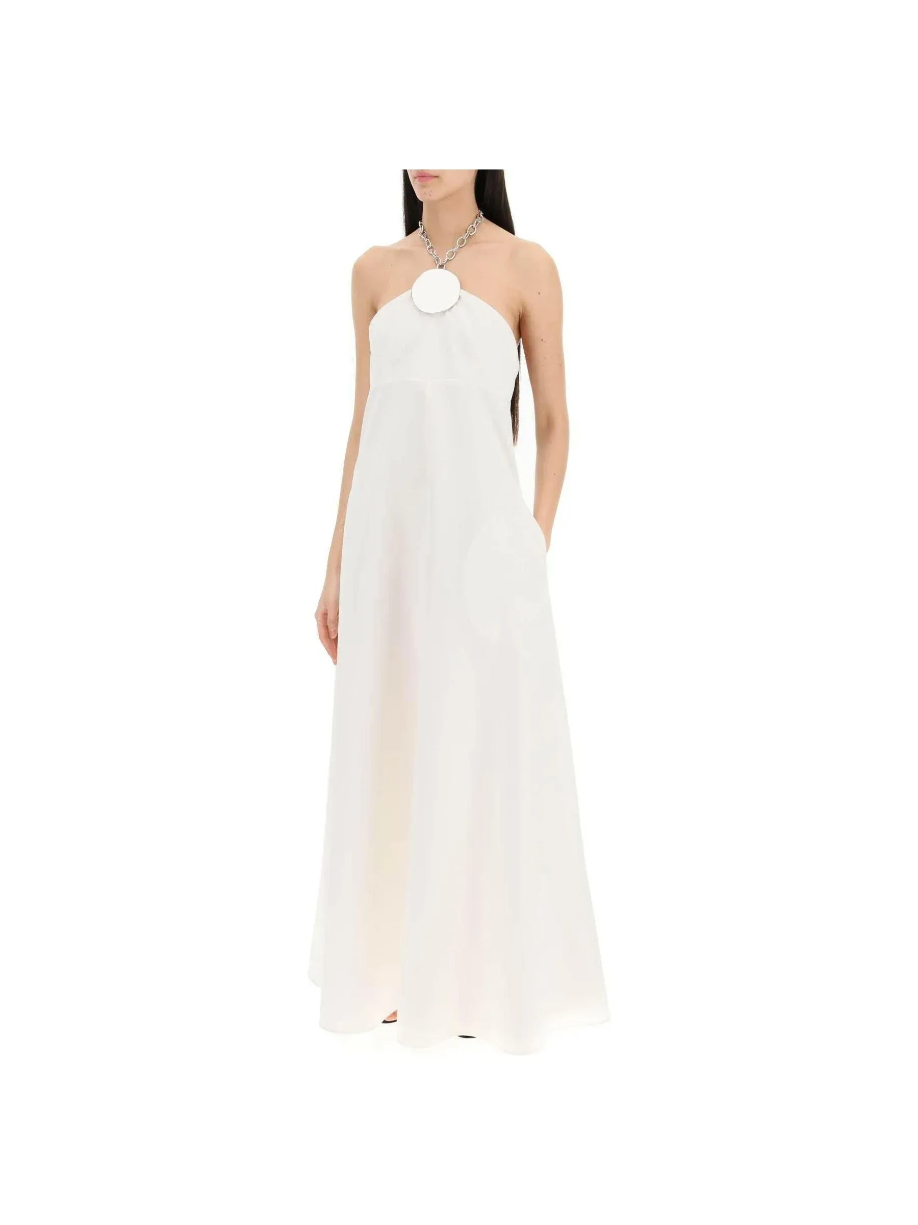 Chain Halter Gown