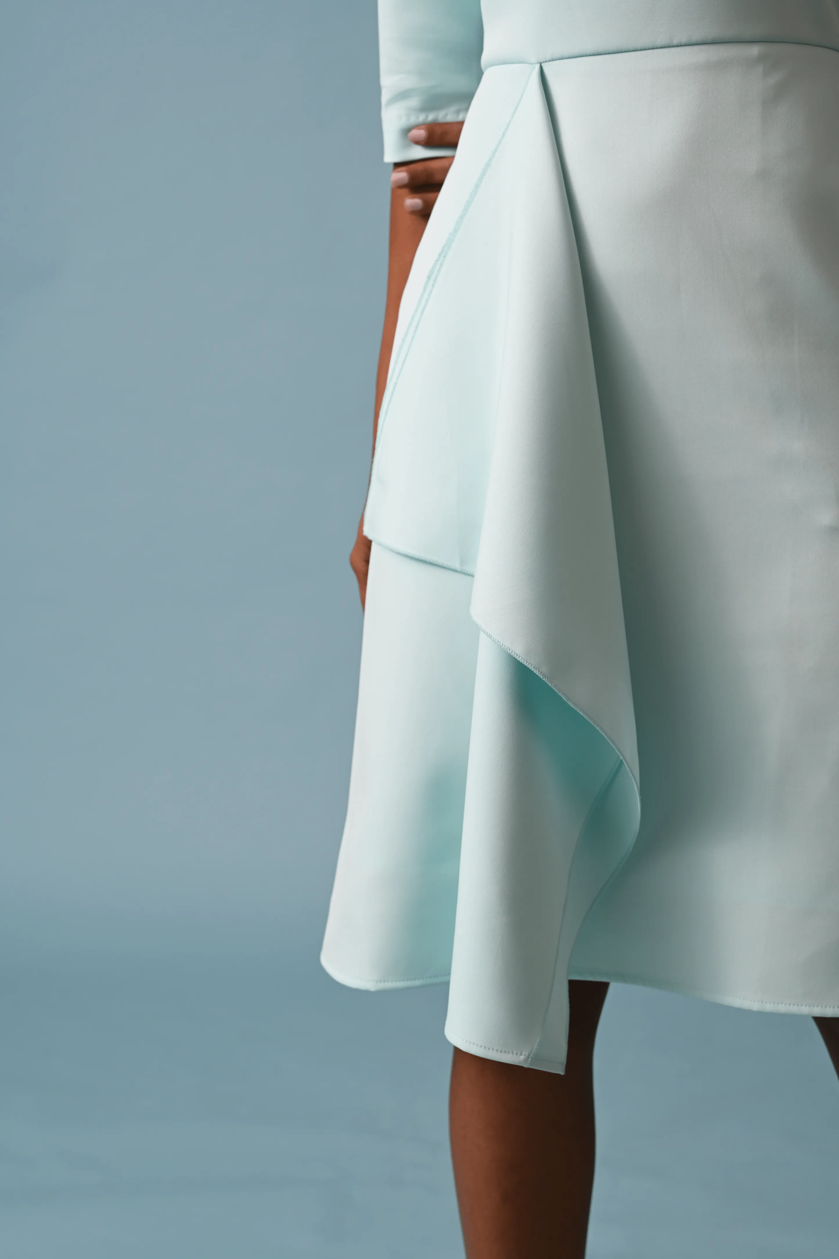 Charisma Fit and Flare Crepe Dress