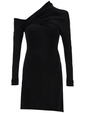 Crepe Mini Dress