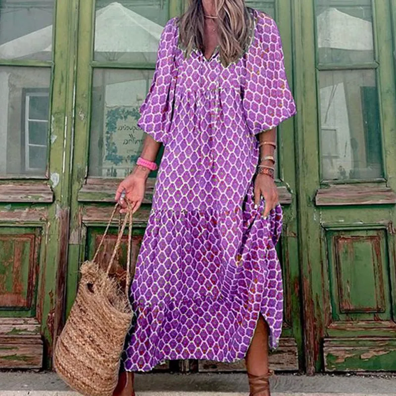 Elegant Ladies Casual Dress