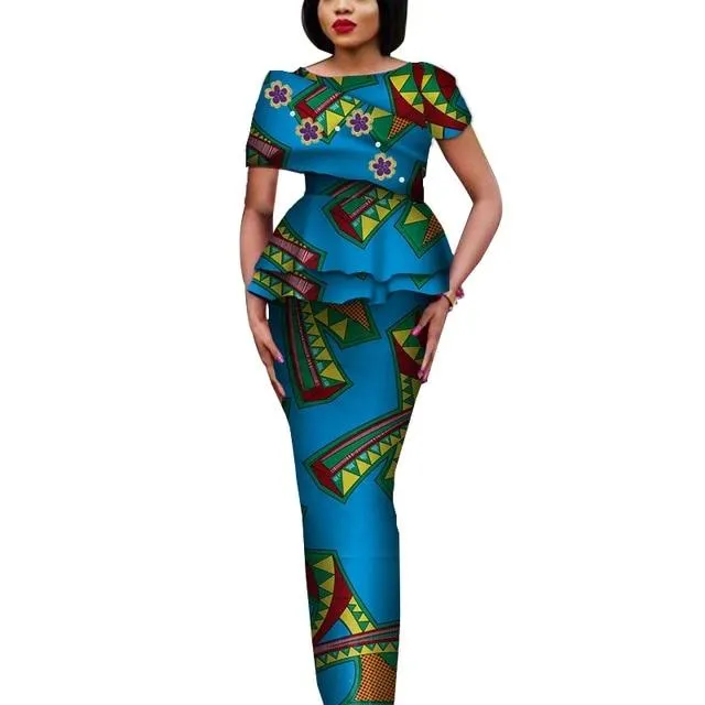 Fashion African Elegant Tops and Long Skirt Bawa Style #1