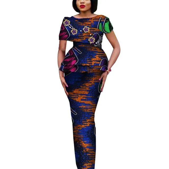 Fashion African Elegant Tops and Long Skirt Bawa Style #1