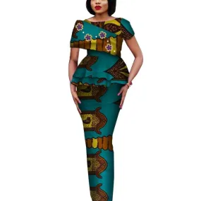 Fashion African Elegant Tops and Long Skirt Bawa Style #1