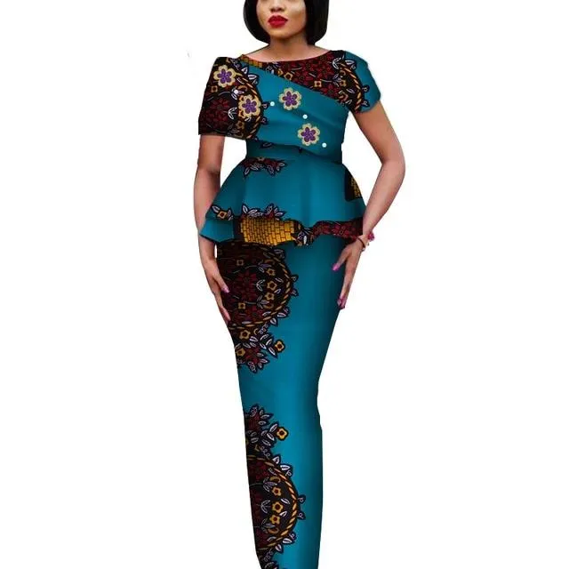 Fashion African Elegant Tops and Long Skirt Bawa Style #1