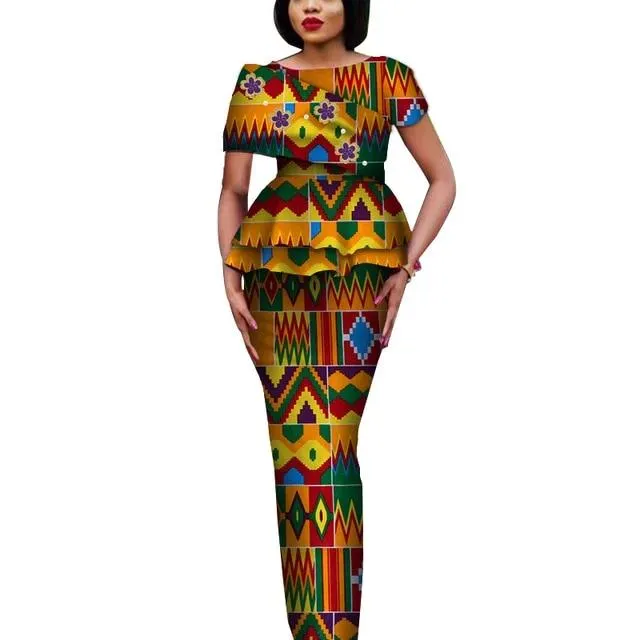 Fashion African Elegant Tops and Long Skirt Bawa Style #1