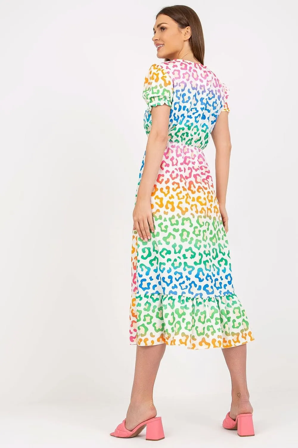 Floral Breeze Button-Up Dress