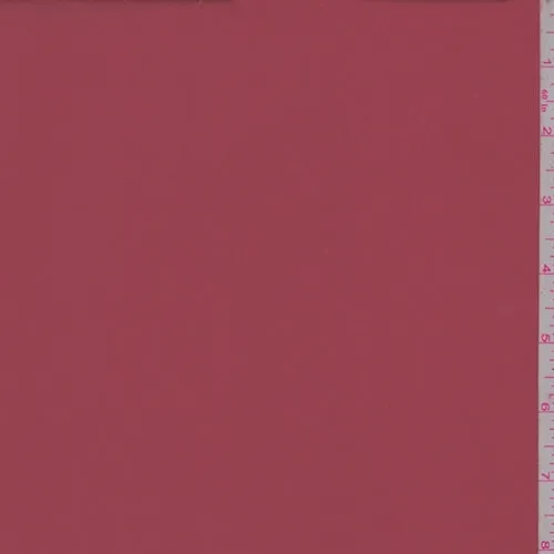 Garnet Red Polyester Suiting Fabric
