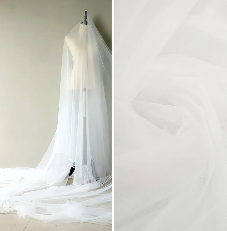Hexagonal Bridal Veiling Tulle 300CM