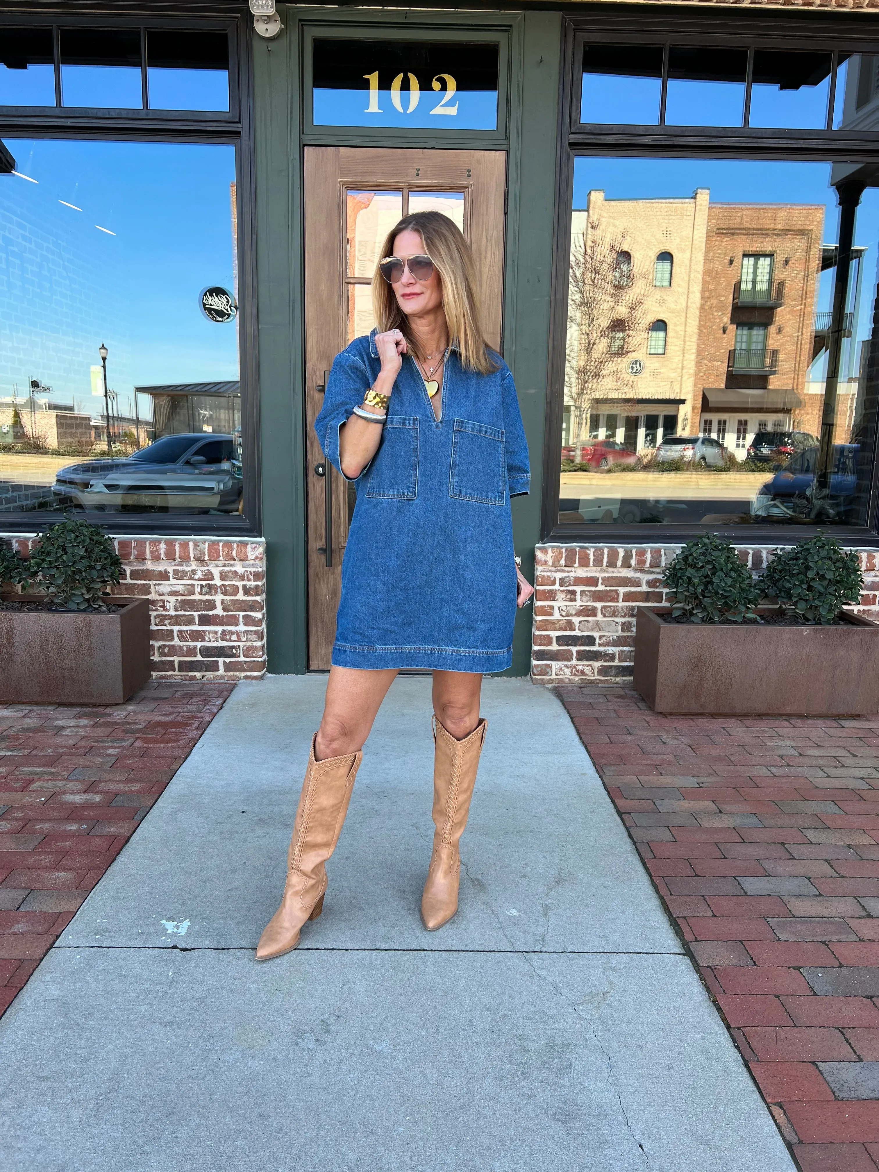 Jess Denim Dress