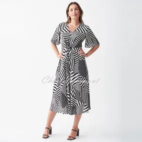 Joseph Ribkoff Striped Print Dress – Style 221130