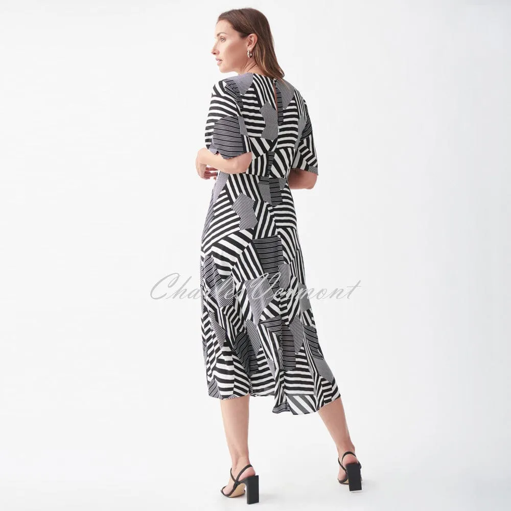 Joseph Ribkoff Striped Print Dress – Style 221130