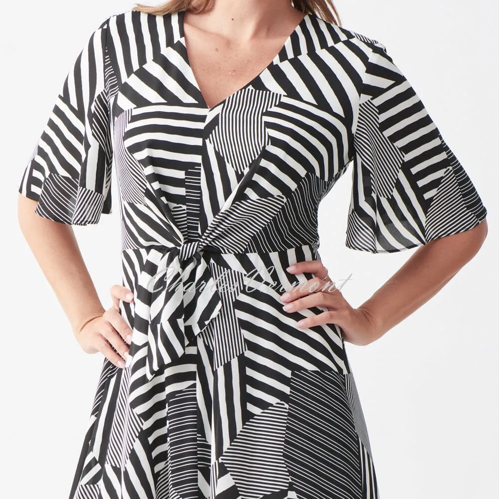 Joseph Ribkoff Striped Print Dress – Style 221130