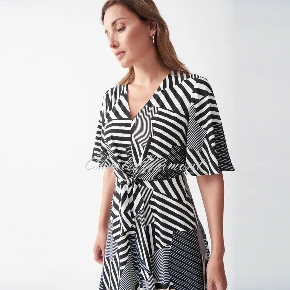 Joseph Ribkoff Striped Print Dress – Style 221130
