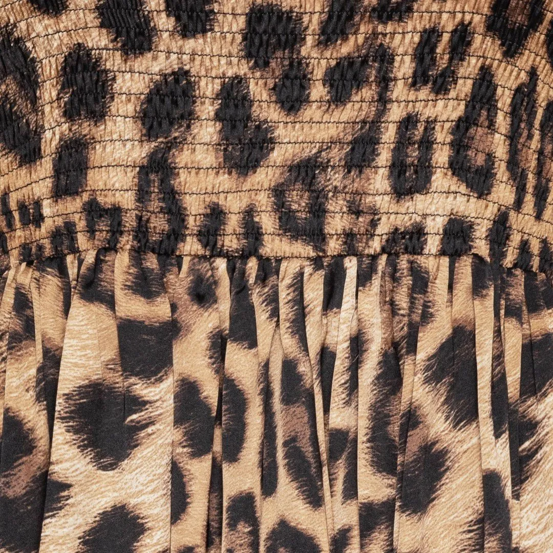 Juliette Leopard Print Dress