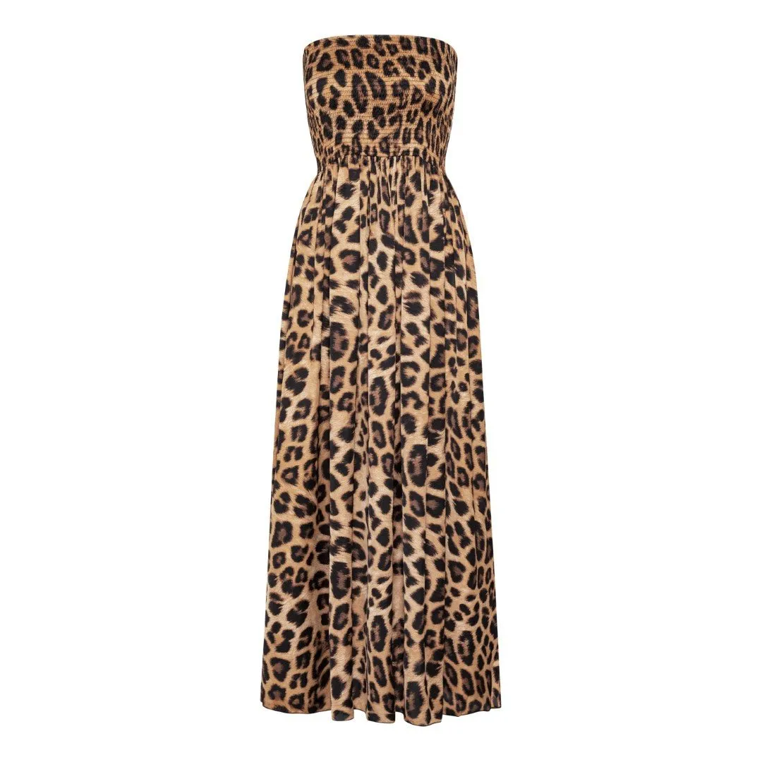 Juliette Leopard Print Dress