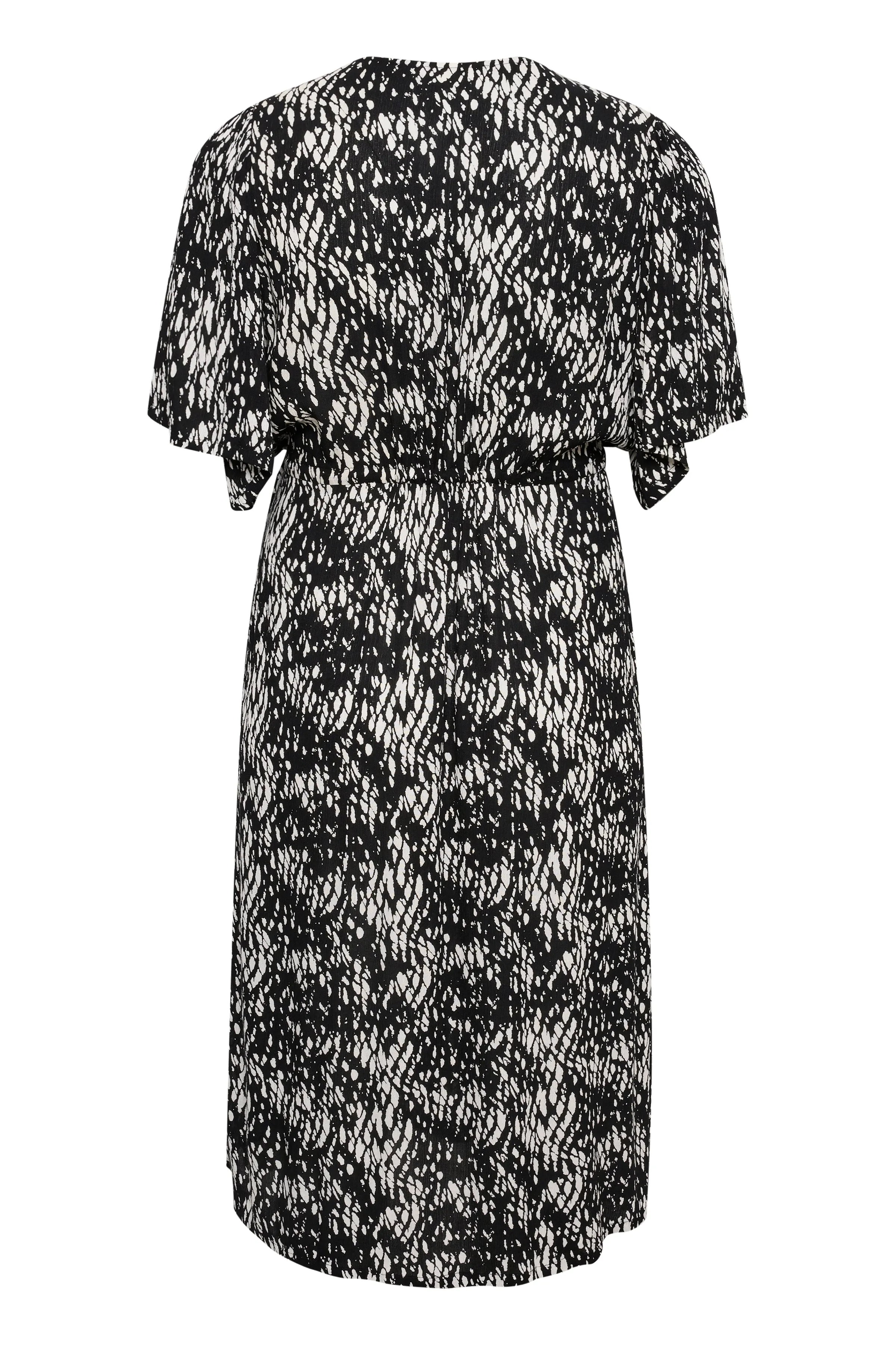 Kaffe Curve Ami Dress in Snake Print