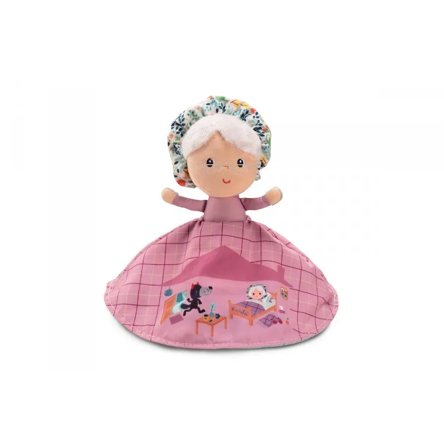 Lilliputiens Little Red Riding Hood Reversible Story Doll