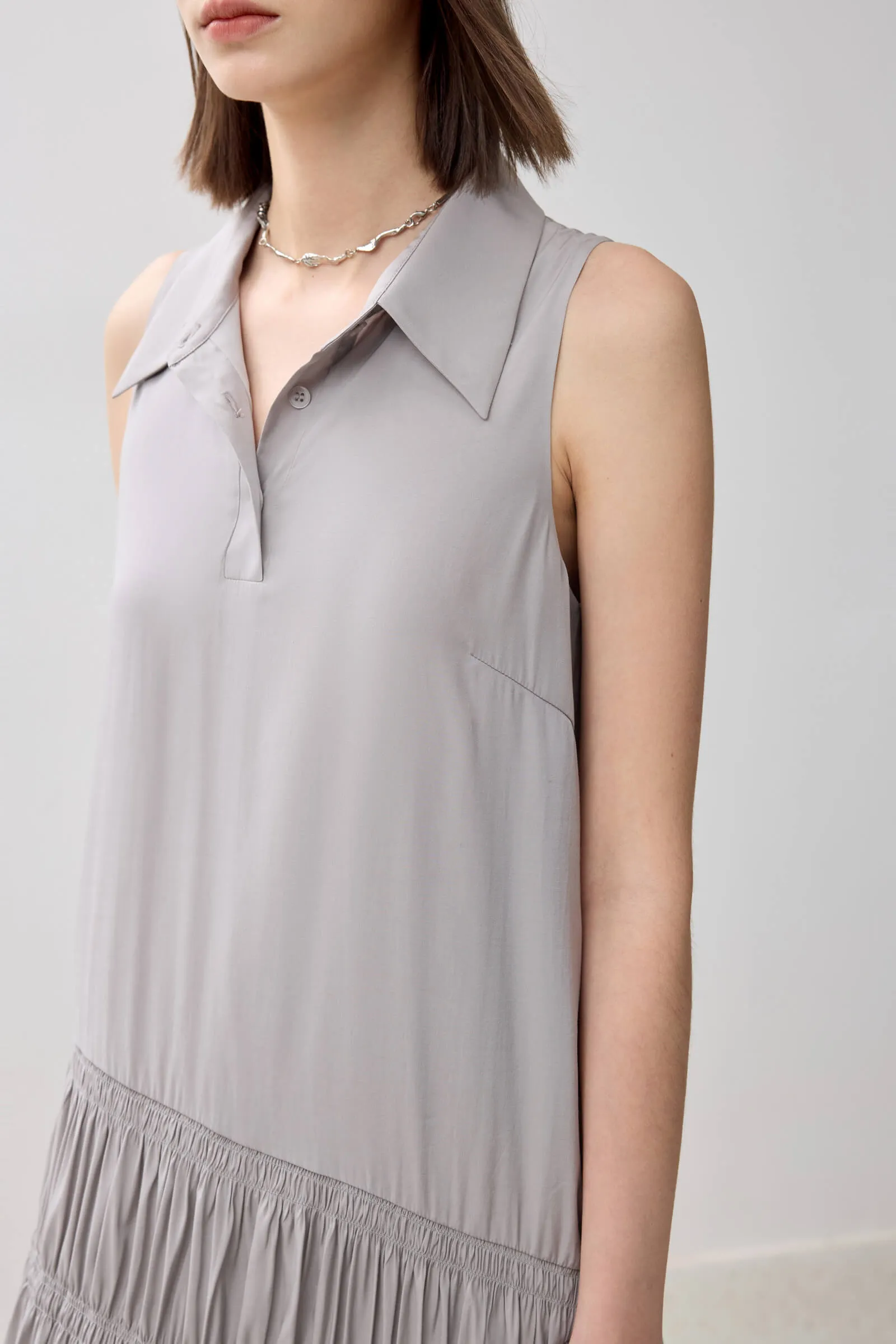 LILY Sleeveless Office Dress