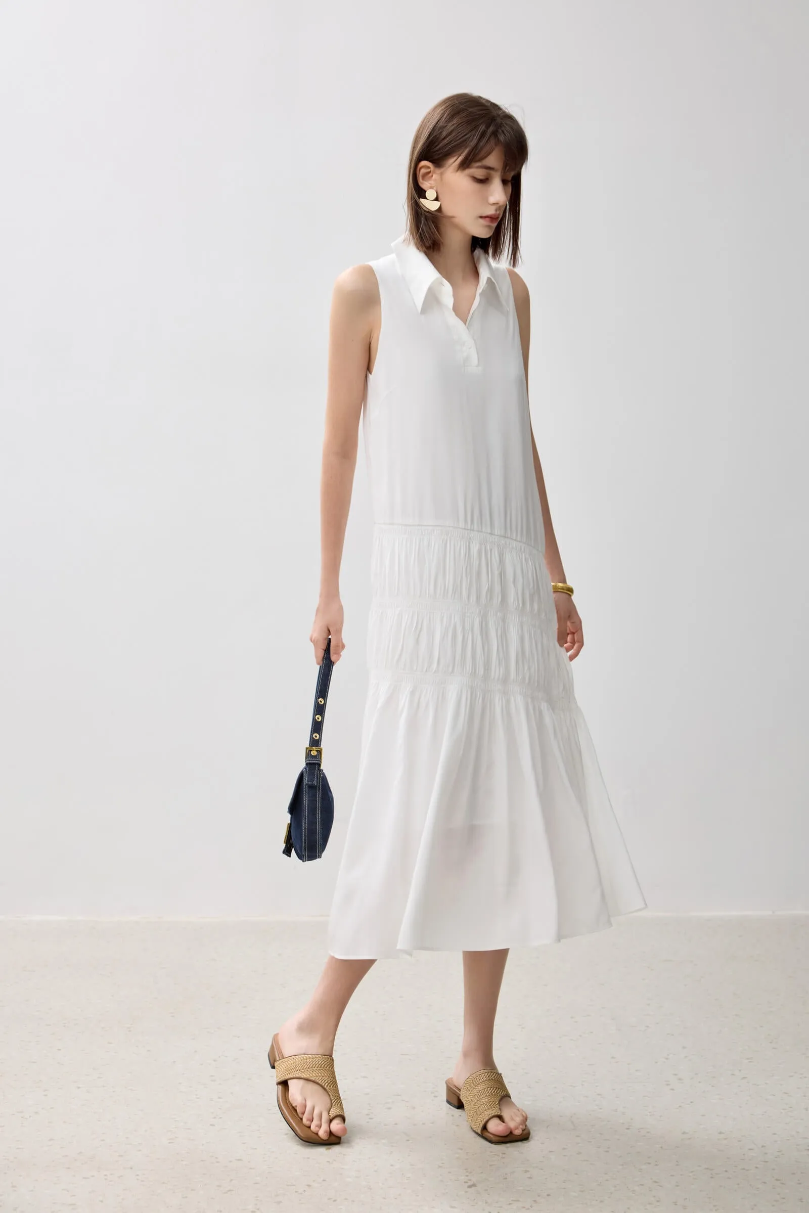 LILY Sleeveless Office Dress
