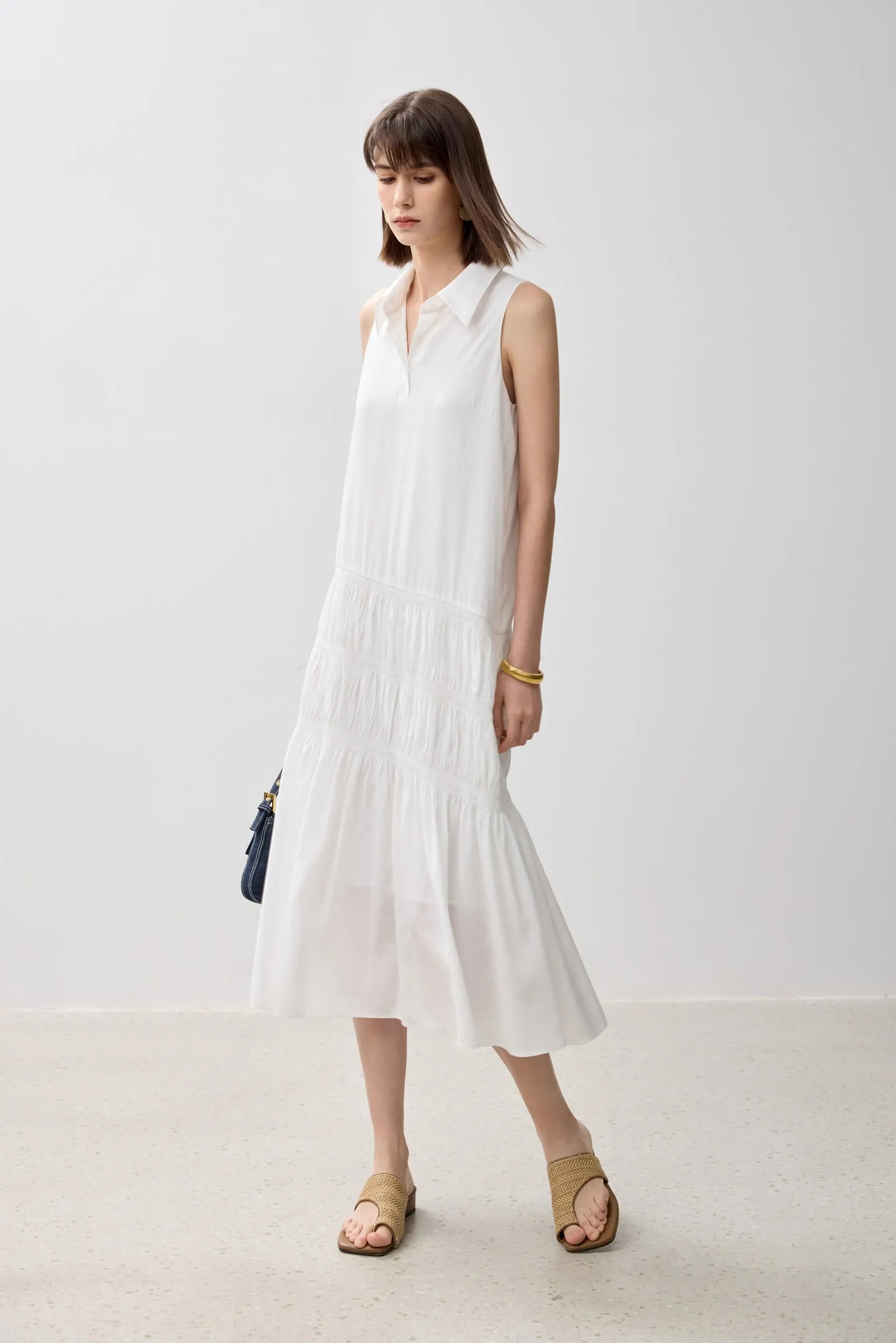 LILY Sleeveless Office Dress