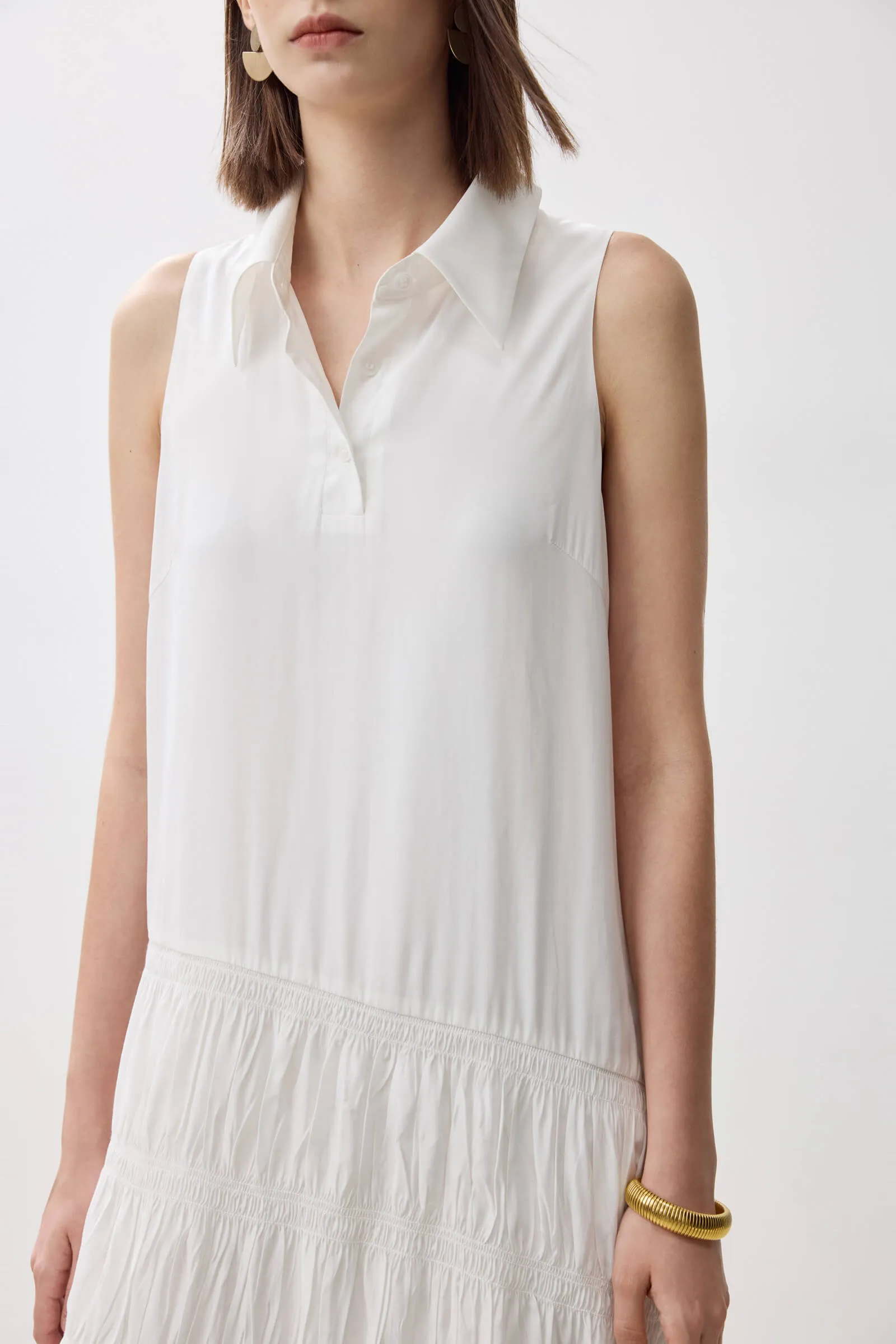 LILY Sleeveless Office Dress