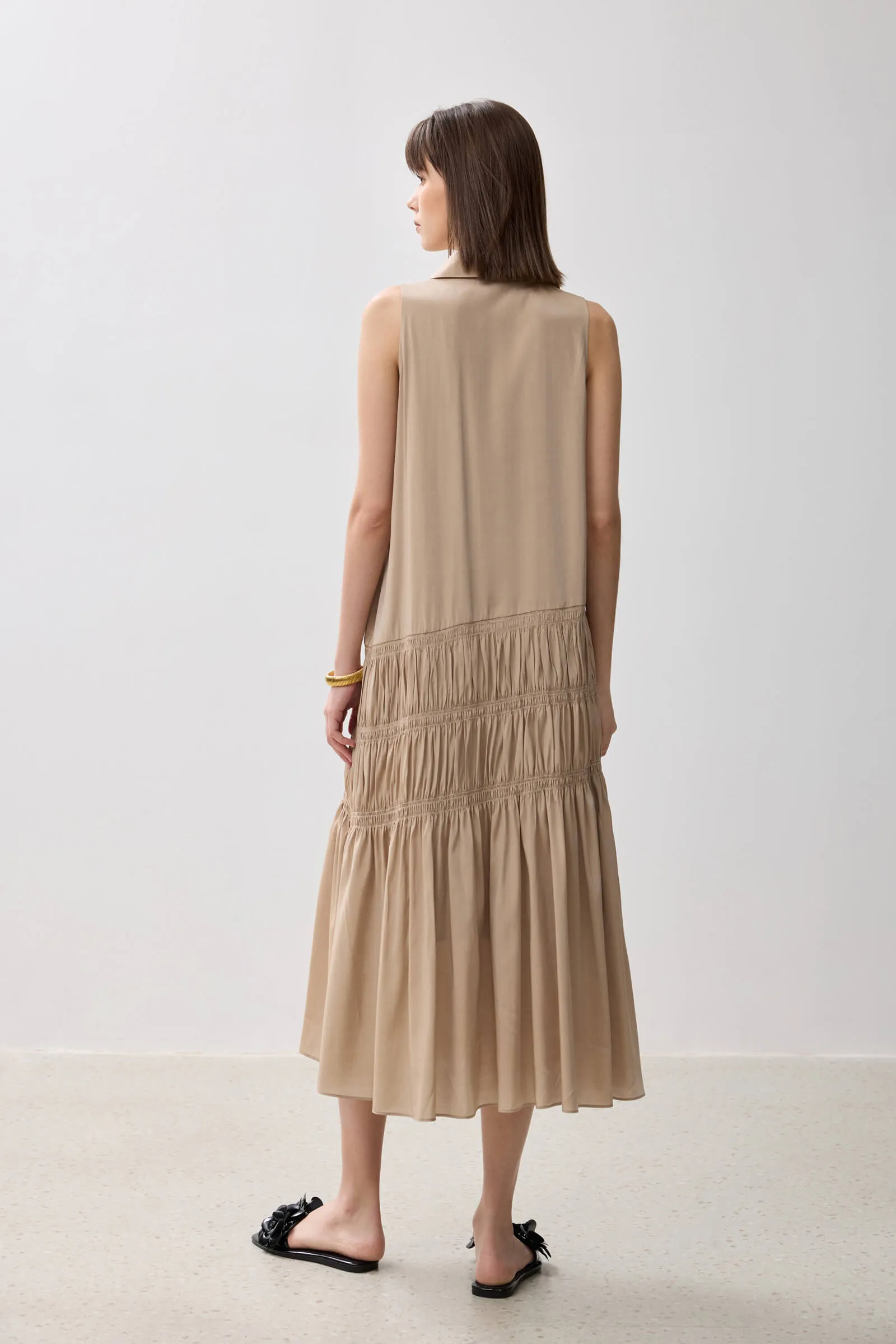 LILY Sleeveless Office Dress