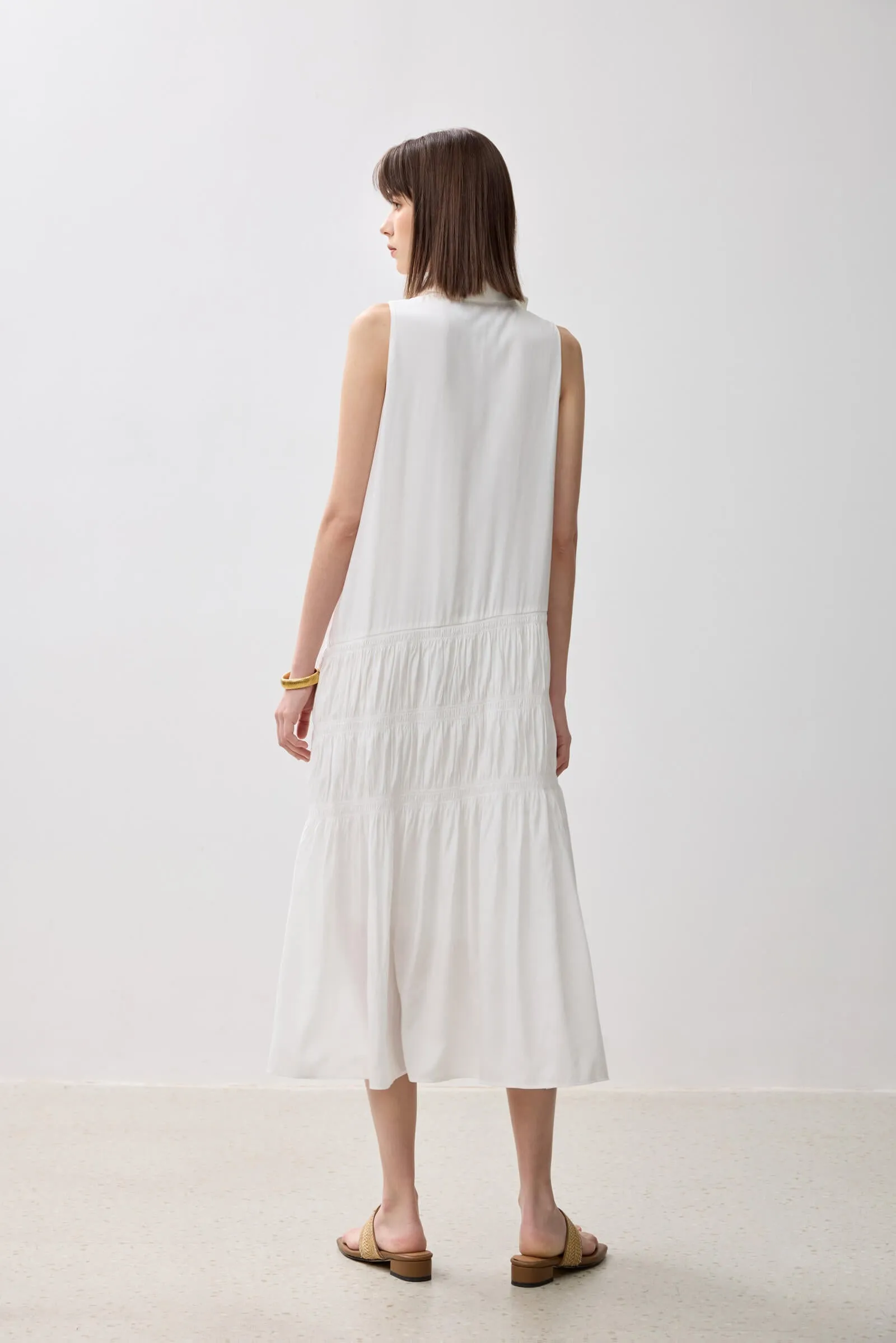 LILY Sleeveless Office Dress