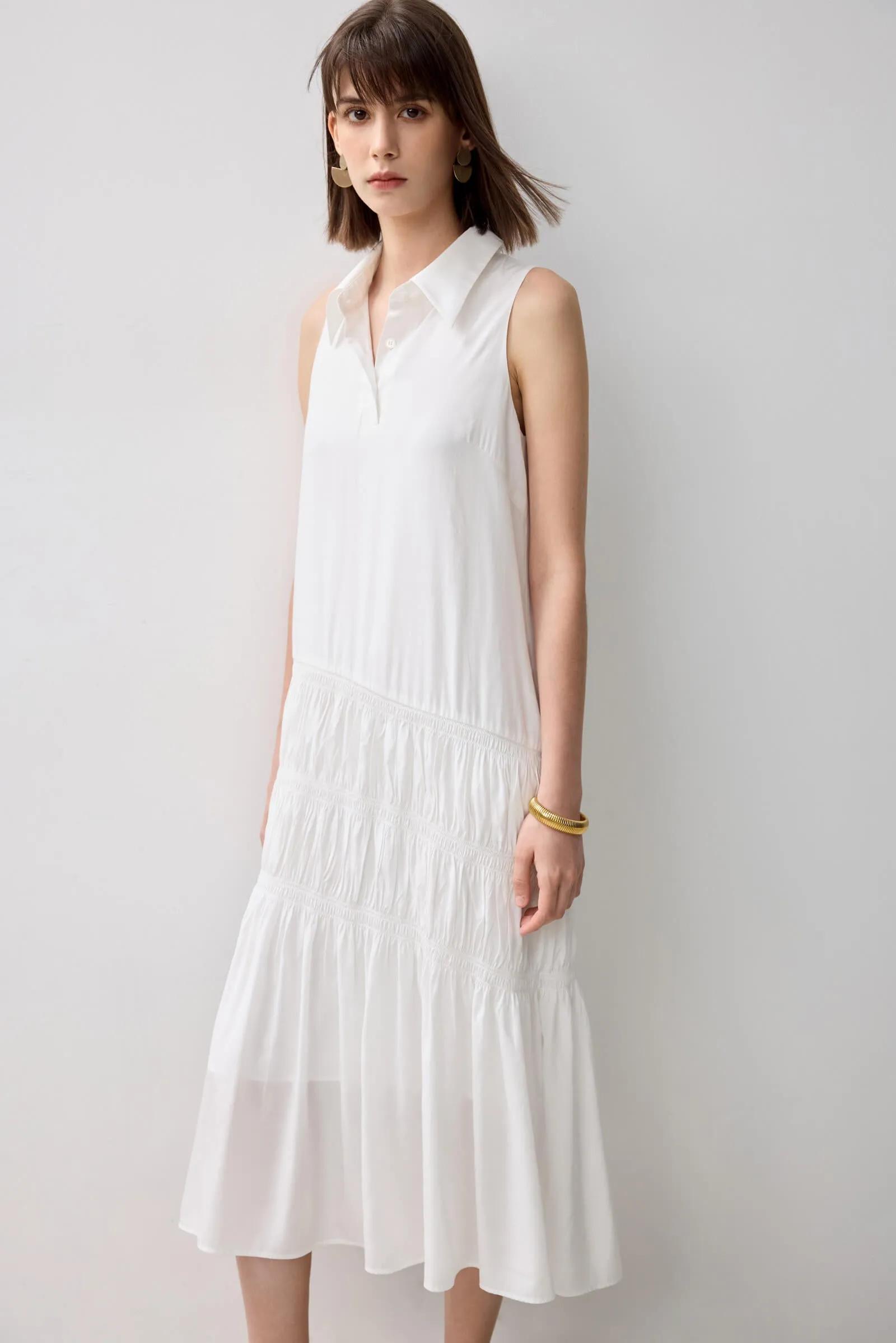 LILY Sleeveless Office Dress