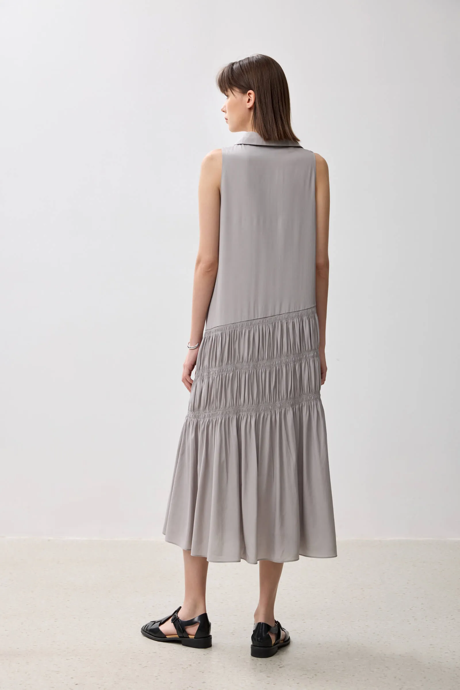 LILY Sleeveless Office Dress