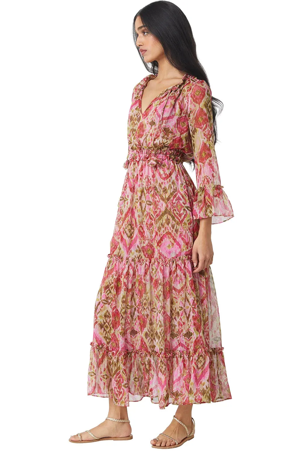 LUCINDA DRESS - SUMMER IKAT
