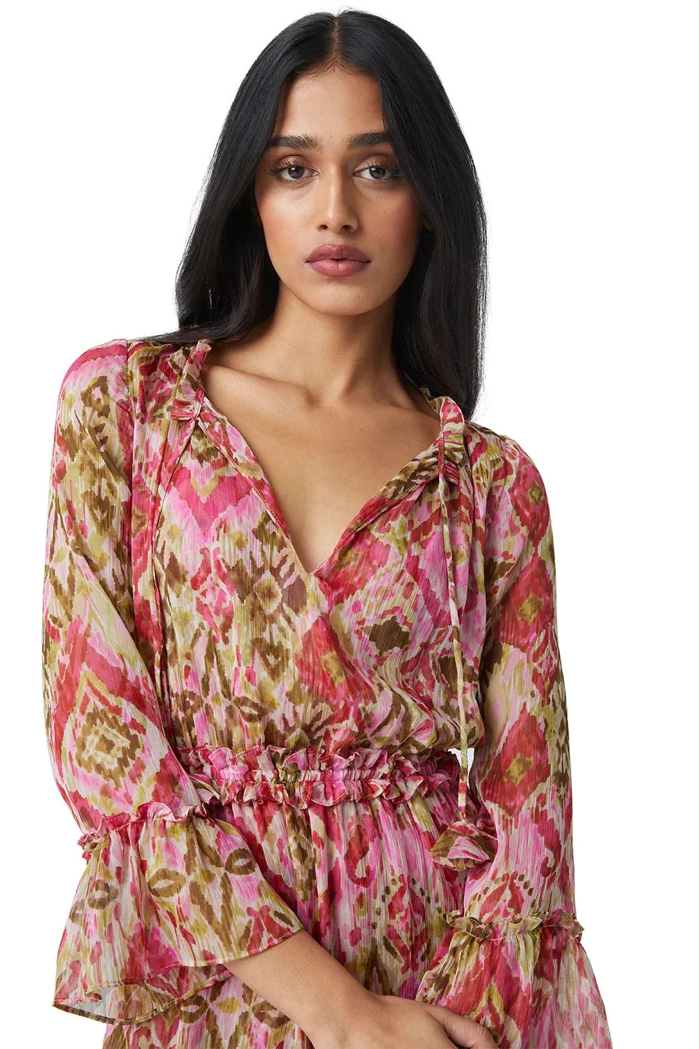 LUCINDA DRESS - SUMMER IKAT