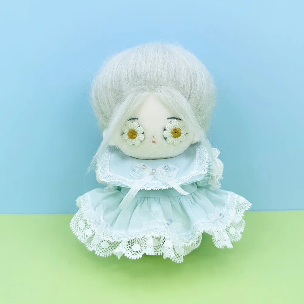 niannyyhouse 10cm Plush Doll Clothes Dresses Soft Stuffed Plush Toy Dressup Gift
