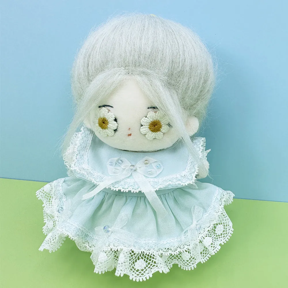 niannyyhouse 10cm Plush Doll Clothes Dresses Soft Stuffed Plush Toy Dressup Gift