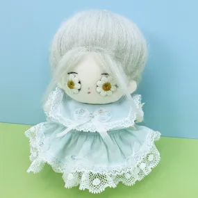 niannyyhouse 10cm Plush Doll Clothes Dresses Soft Stuffed Plush Toy Dressup Gift