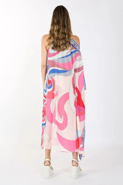 One Shoulder Maxi Dress