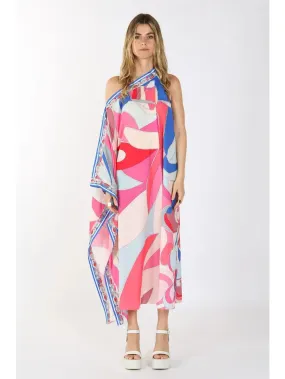 One Shoulder Maxi Dress